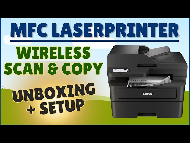 Video thumbnail for Full Setup of the Brother MFC L2900DW Wireless Monochrome Laser Printer
