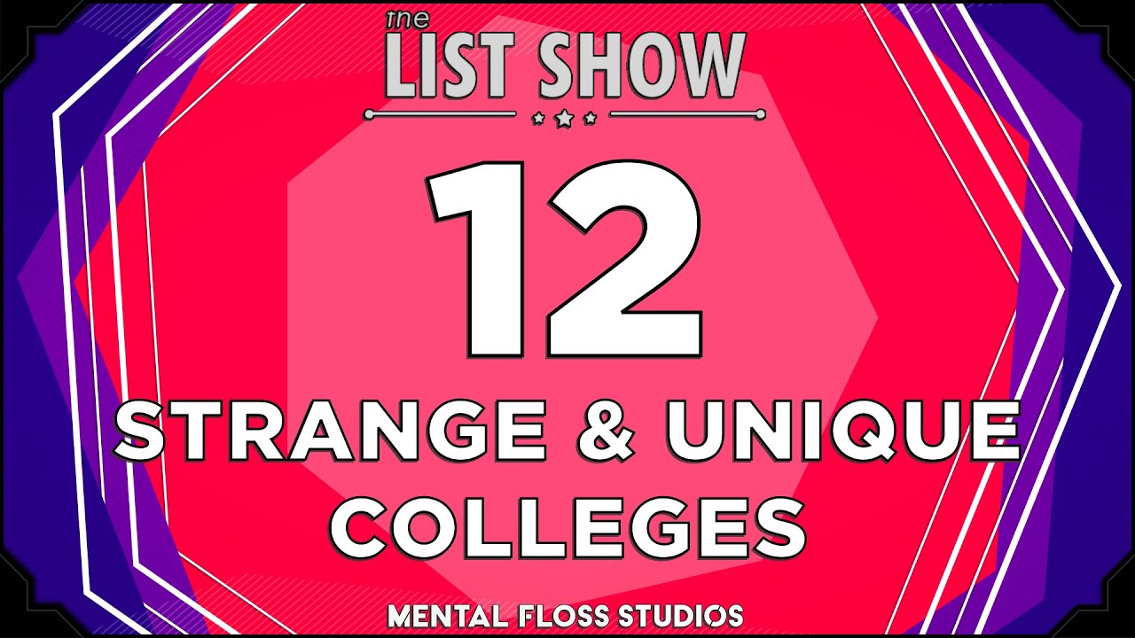 Video thumbnail for 12 Quirky and Unique Colleges | Mental Floss
