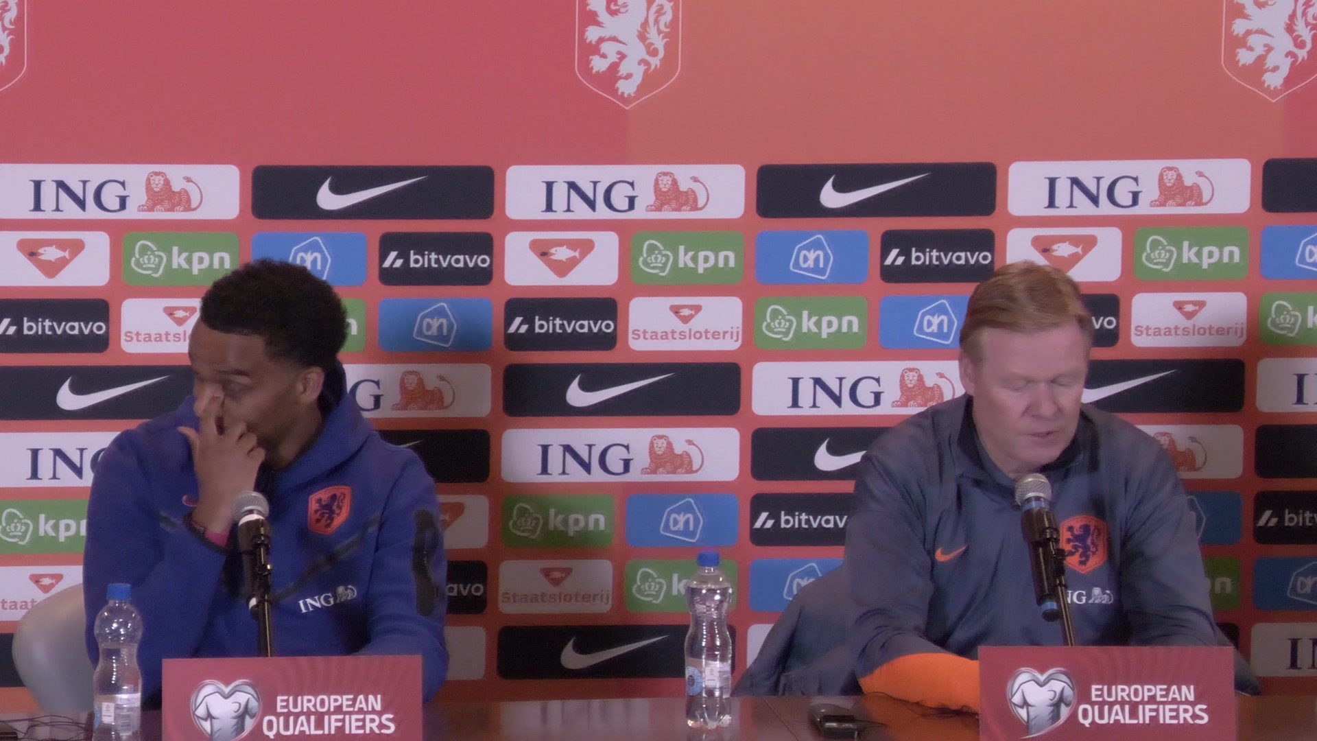 Video thumbnail for Denzel Dumfries groot twijfelgeval voor Polen