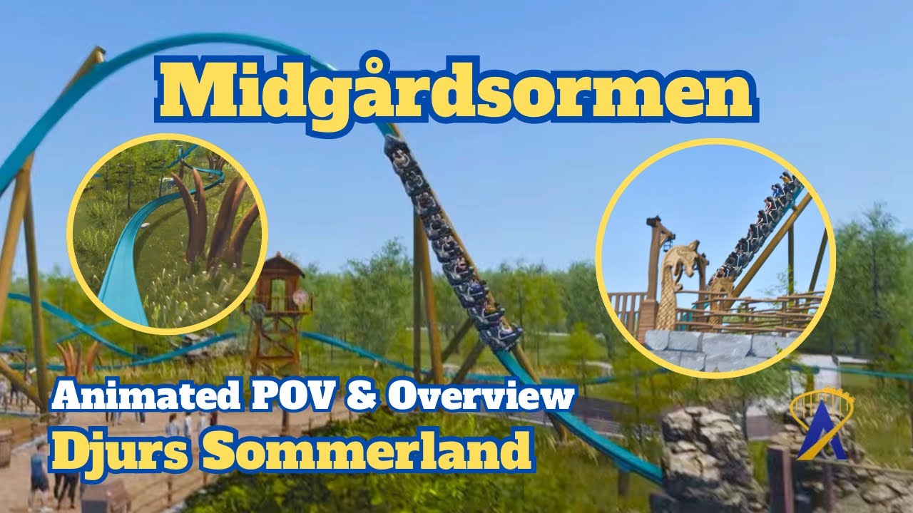 Video thumbnail for Midgårdsormen NEW 2027 Intamin Hot Racer Animation & Full Overview!