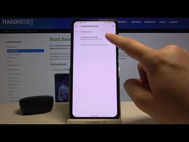 Video thumbnail for How to Turn On / Off NFC in ASUS ZenFone 8 Flip – Manage NFC