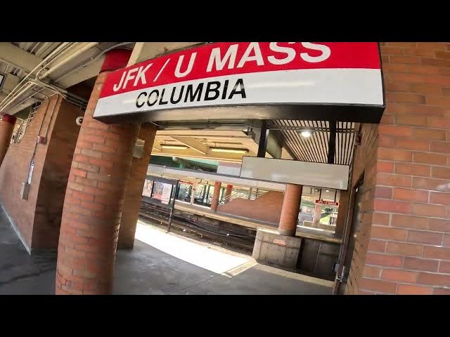 'Video thumbnail for A Look at a Boston Train Station: 🔴Red Line T MBTA⭕JFK/UMASS tour, map, where, how DORCHESTER☄️🚆🚉Boston Public Transportation😲💥BUS👀'