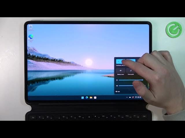 Video thumbnail for HUAWEI MateBook E Windows 11 - How To Connect With WiFi Network
