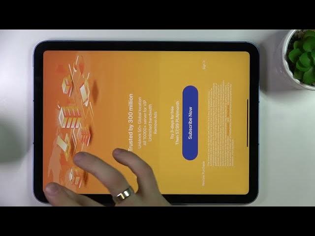 Video thumbnail for How to Set Up the Free VPN Connection on the iPad 10th Gen - TurboVPN Application