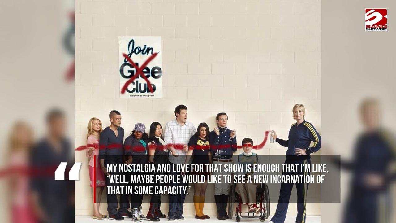 Video thumbnail for Ryan Murphy considering revisiting Glee for a 'new incarnation'