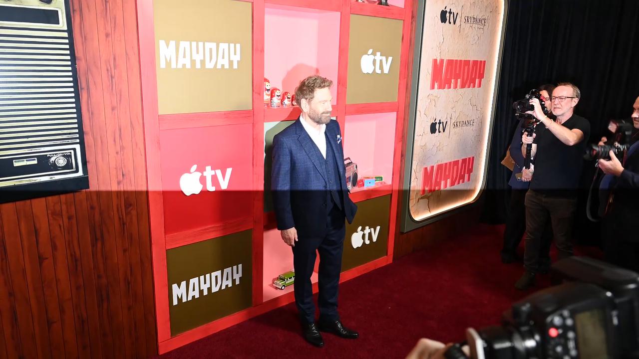 Video thumbnail for "NY: Apple Original Films' "Mayday" New York Premiere - Arrivals" 4.
