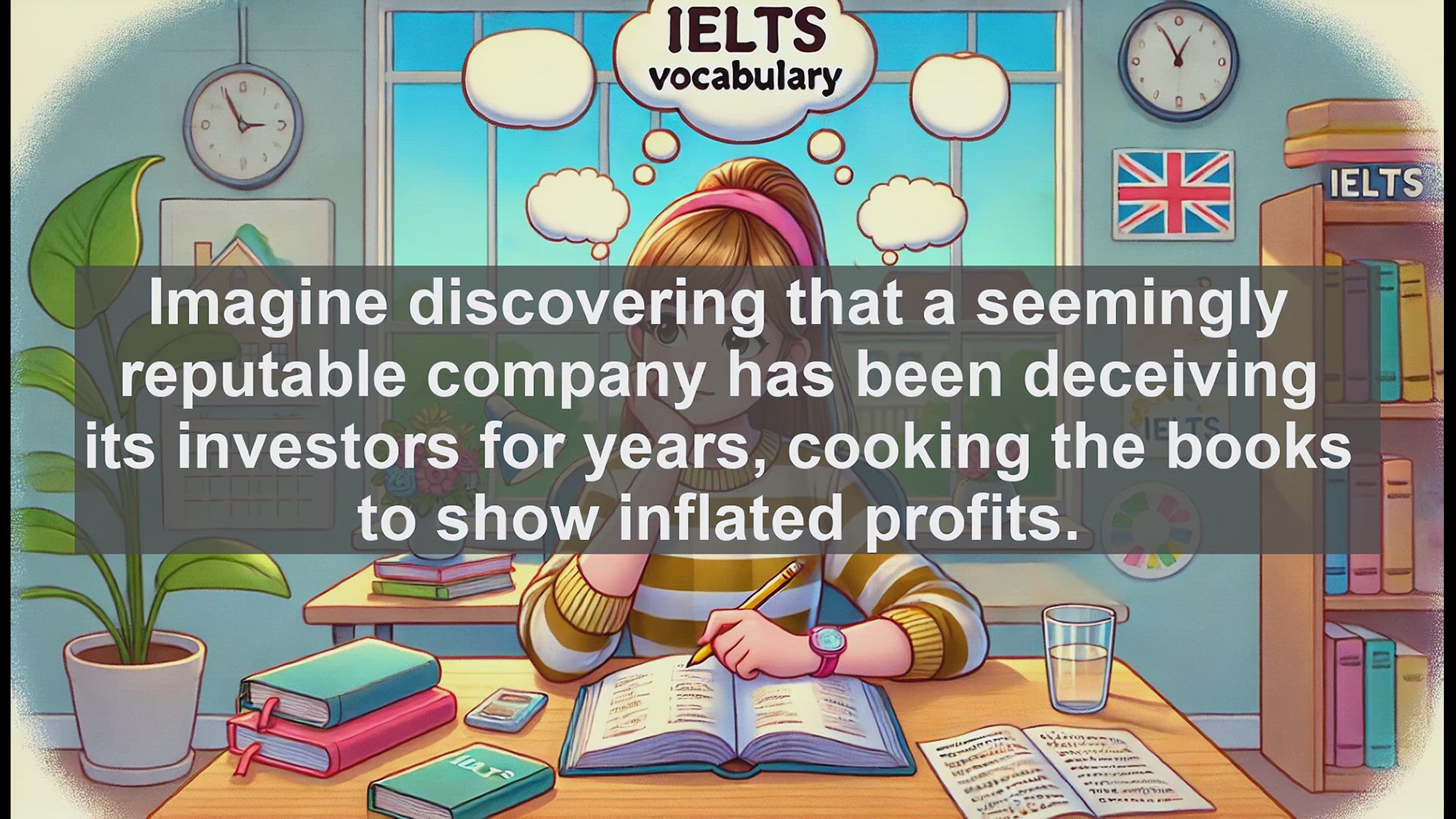 'Video thumbnail for 5000 Must Know IELTS 8.0 Vocabulary - Fraudulence: A Key IELTS Vocabulary Word Explained'
