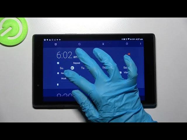 Video thumbnail for How to Set Up Alarm Clock on Lenovo TAB 4 8 - Manage Alarm Settings