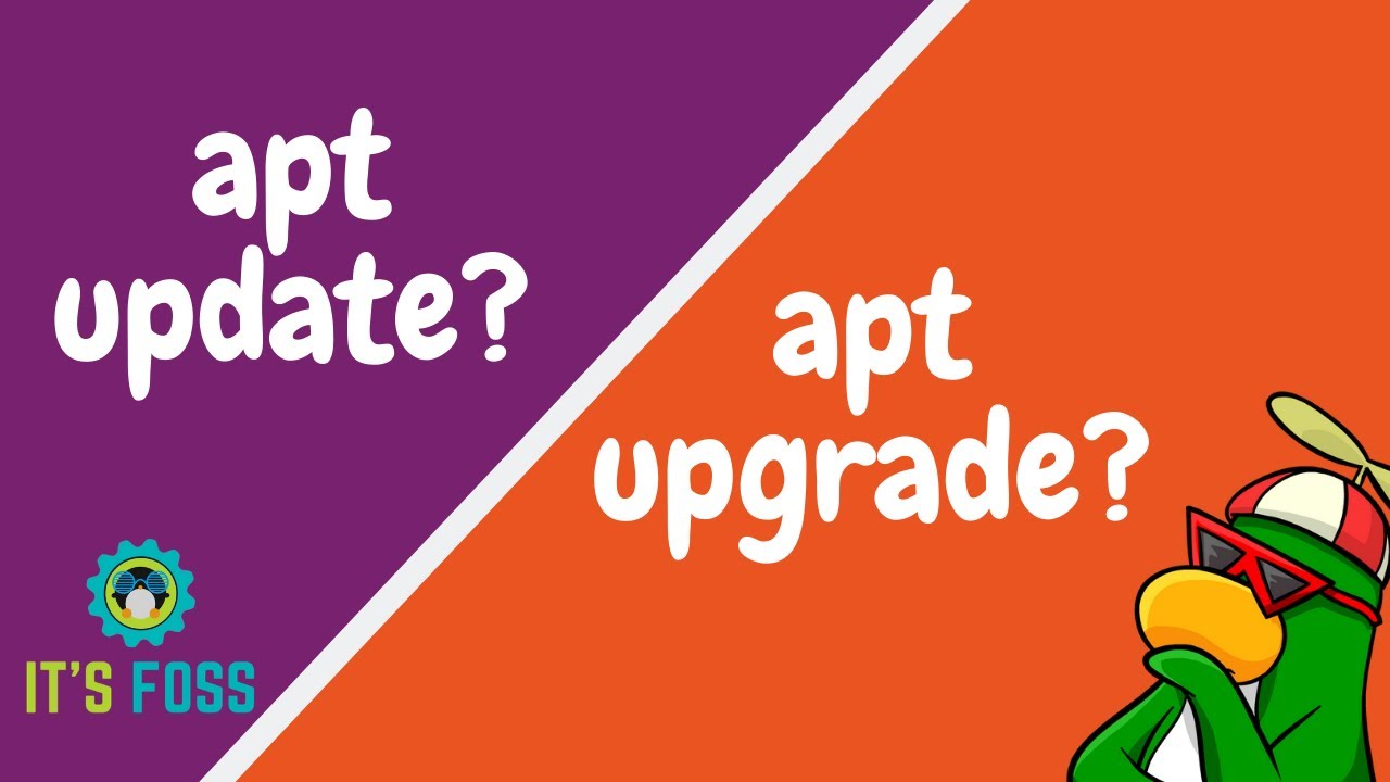 Video thumbnail for Explained! Difference between apt update and apt upgrade in Ubuntu