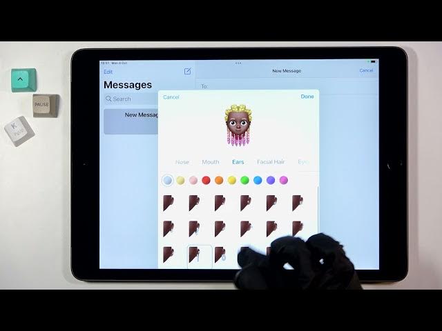 Video thumbnail for How to Create Personalized Memoji on iPad (2021) - Enable & Add Memoji in iPad 9th