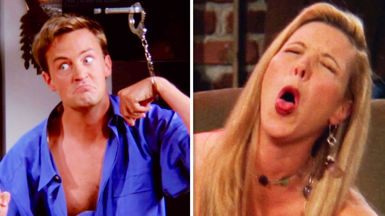 Video thumbnail for Memorable unscripted moments from Friends that made the show special