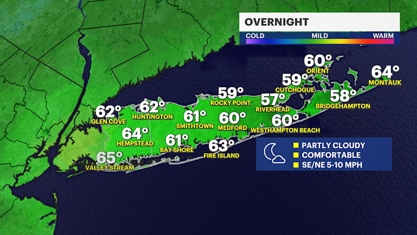 Video thumbnail for Partly cloudy and comfortable overnight ahead of amazing weekend weather