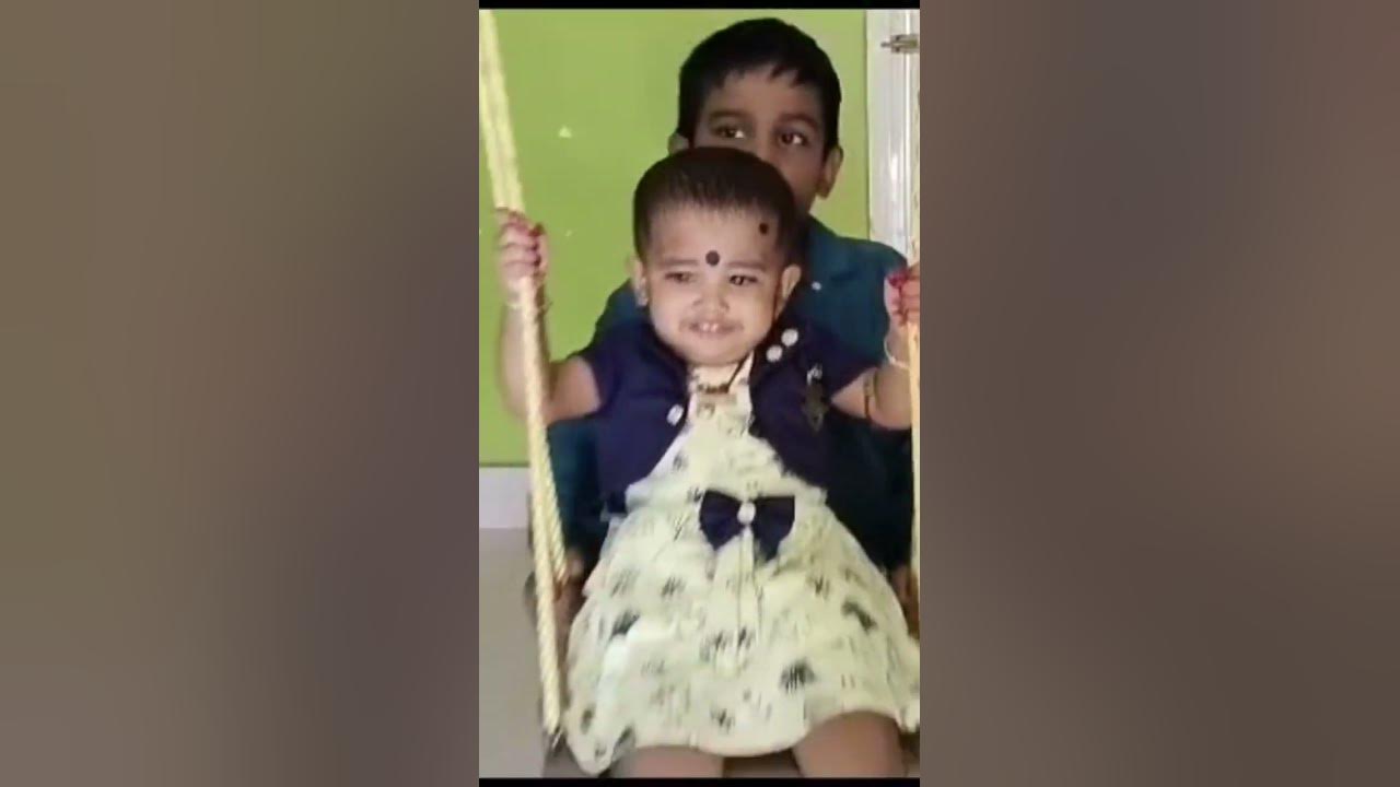 Video thumbnail for How cute baby celebrates Raja parb in odisha... #nknewsodisha #rajocelebration #shortsvideo