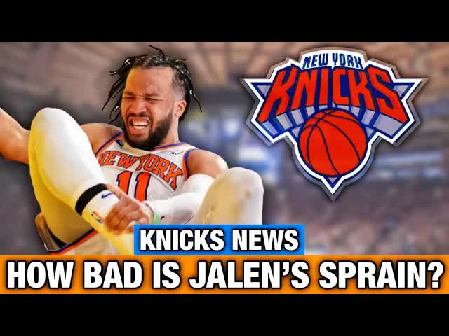 Video thumbnail for Jalen Brunson Ankle Injury Analysis: Knicks vs. Lakers NBA Game Highlights