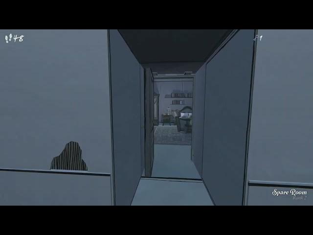 Video thumbnail for Blue Prince - Day One: Bedroom, Spare Room, Closet, Guest Bedroom, Open Trunk, Electric Keycard