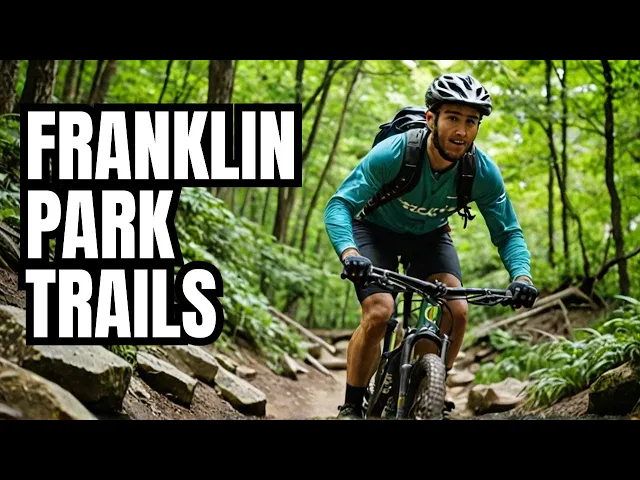 'Video thumbnail for Off-roading Biking trails in Boston's Franklin Park'