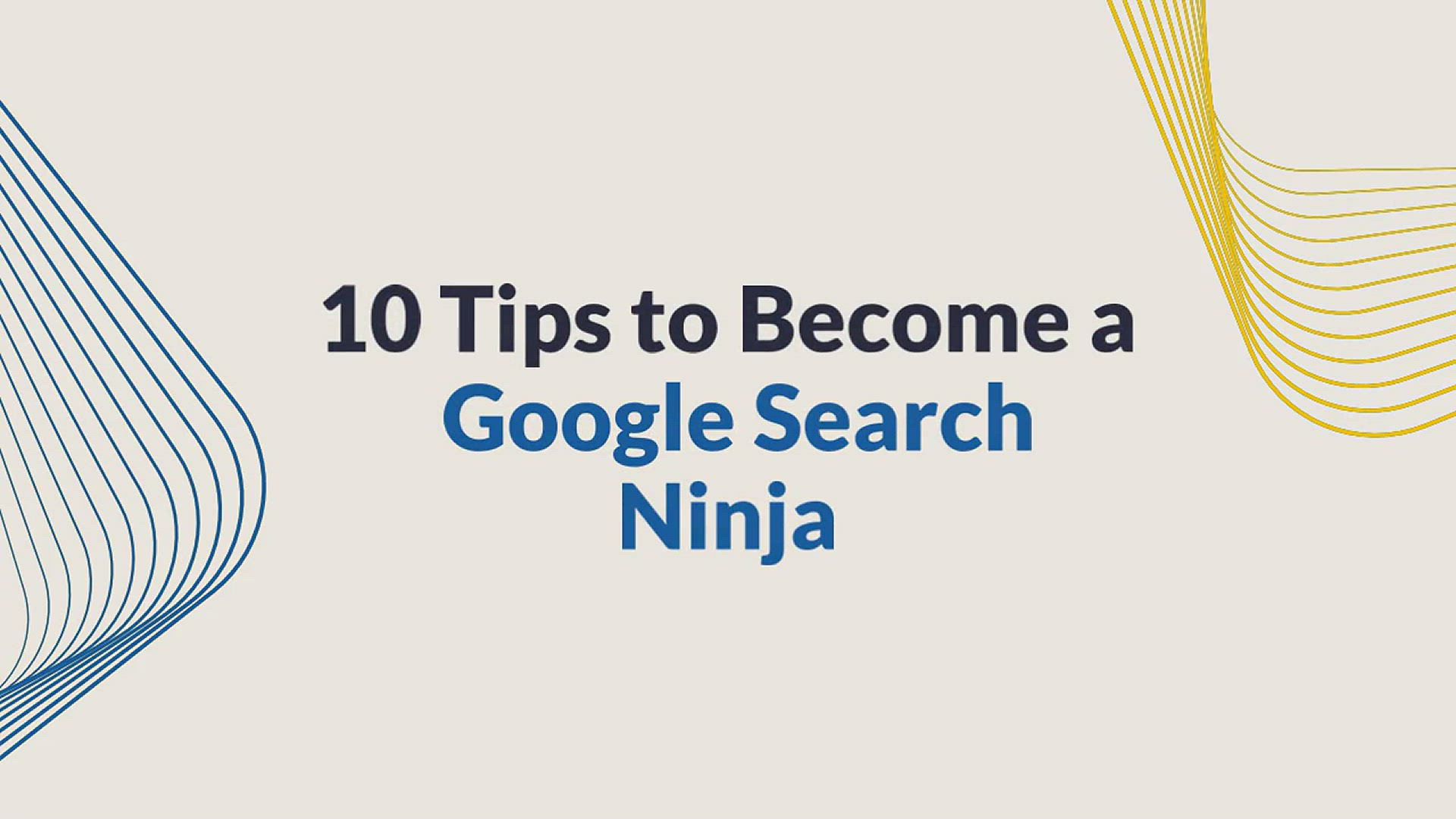 'Video thumbnail for How to Google like a Pro – 10 Google Search Tips for Better Results!'