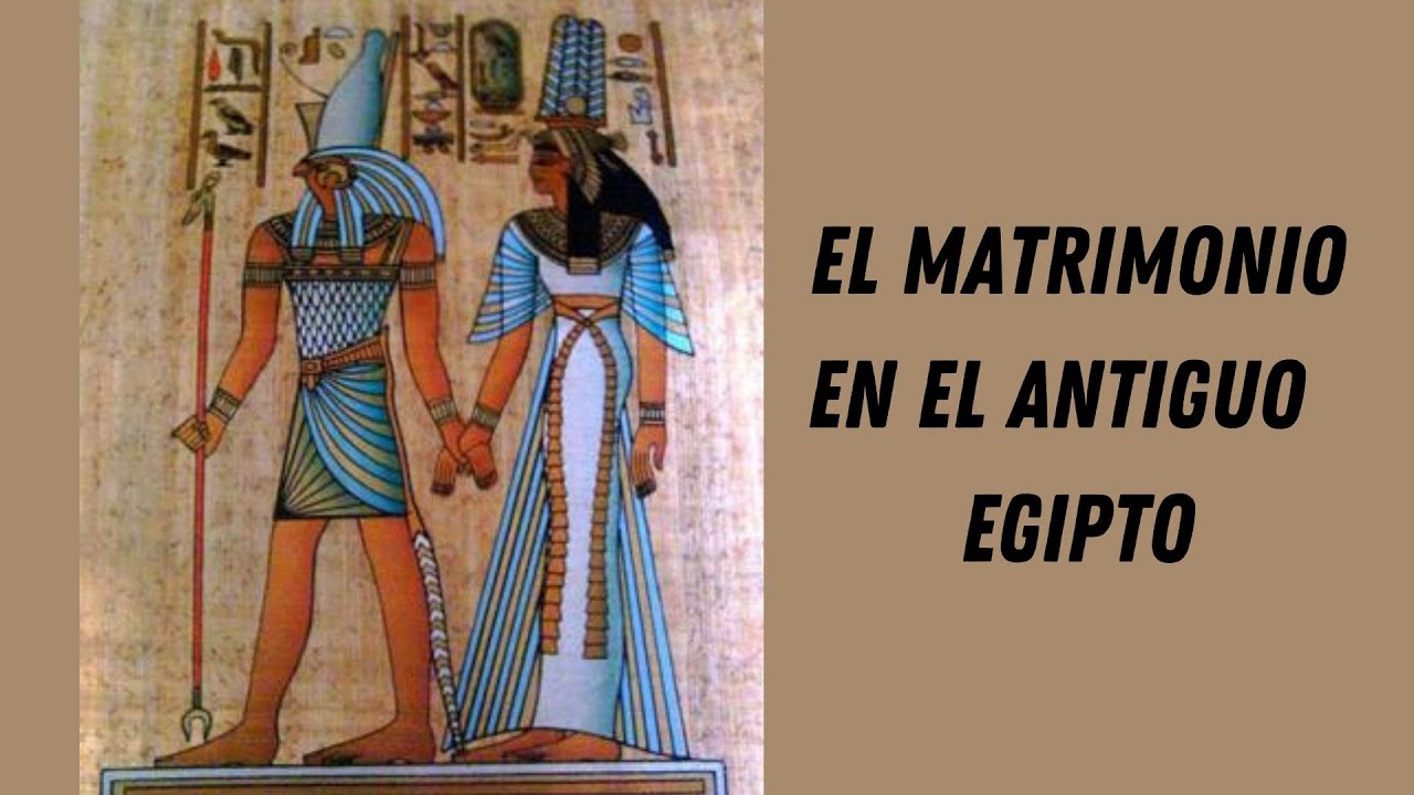 'Video thumbnail for El matrimonio en el Antiguo Egipto, video historia'