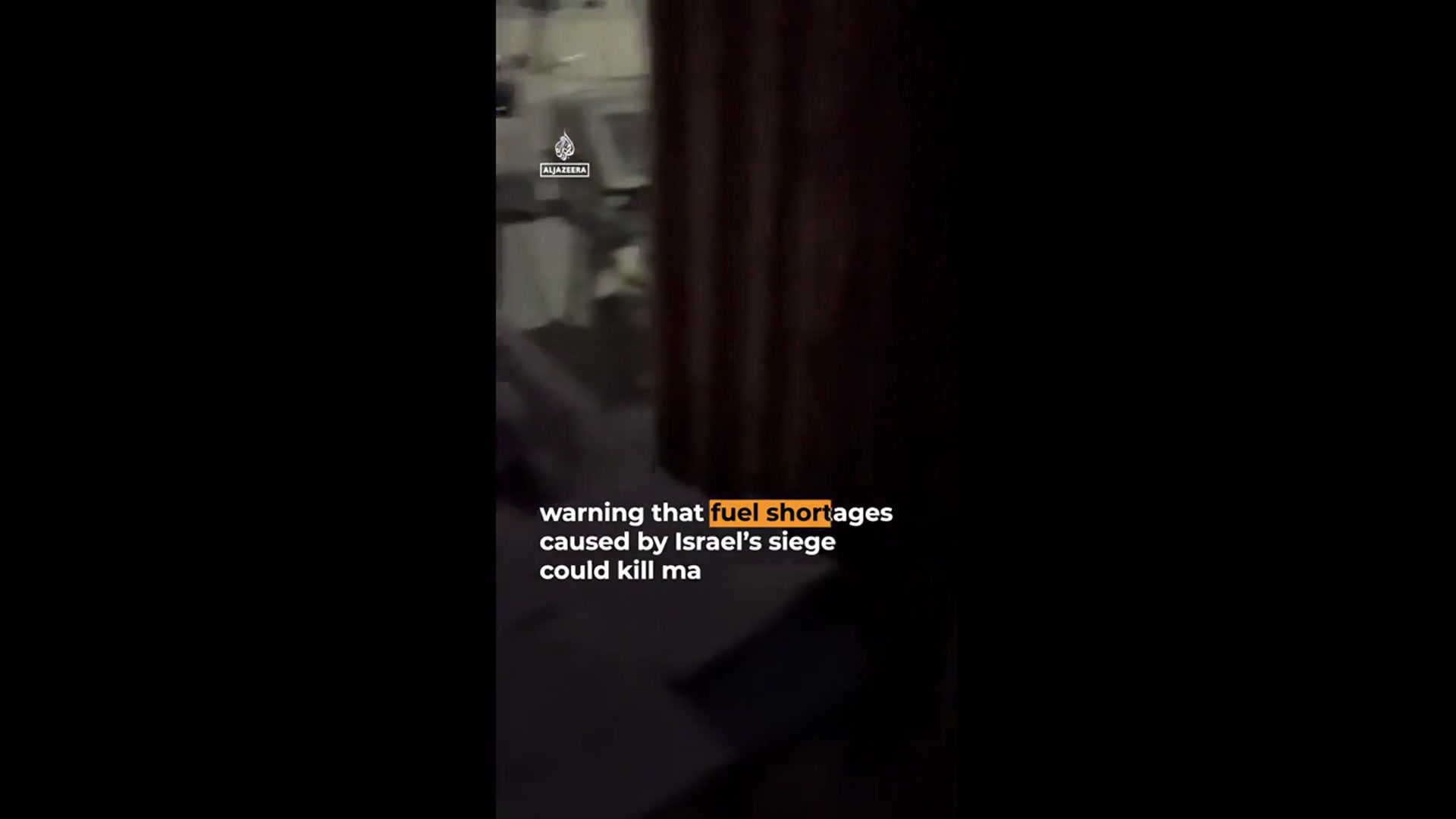 'Video thumbnail for Doctors operate in darkness as Gaza hospitals face power crisis'