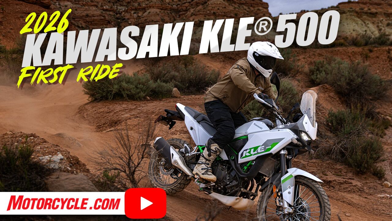 Video thumbnail for 2026 Kawasaki KLE500 Review: Ride Test, Specs & Real Verdict