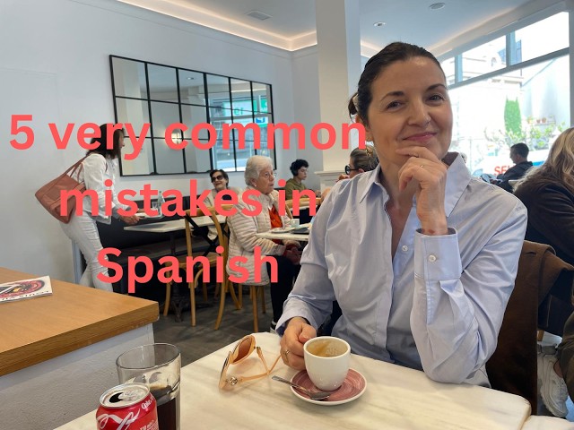Video thumbnail for Five very common mistakes in Spanish