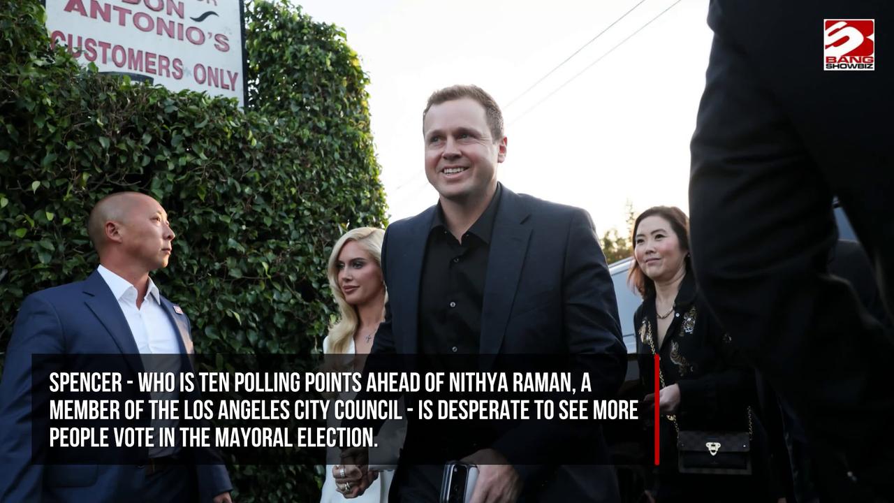 Video thumbnail for Spencer Pratt has promised 'change' amid LA mayoral bid