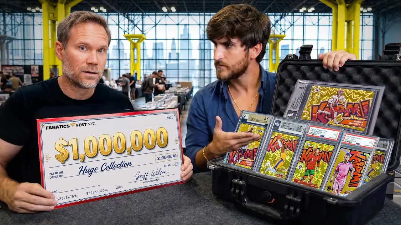 Video thumbnail for Sports Card Investor: Fanatics Fest V2 - Trading Cards, Valuation & Investment