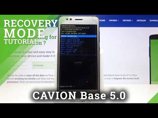 Video thumbnail for How to Enter Recovery Mode in CAVION Base 5.0 – Find Recovery Mode