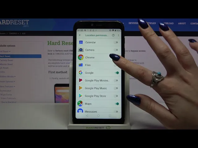 Video thumbnail for Manage App Permissions  - UMIDIGI A3S & Apps Permissions List