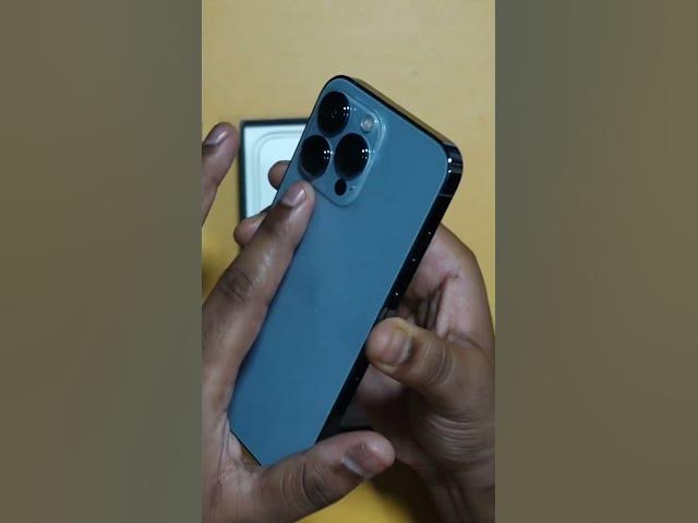 Video thumbnail for iPhone 13 Pro Unboxing #Shorts
