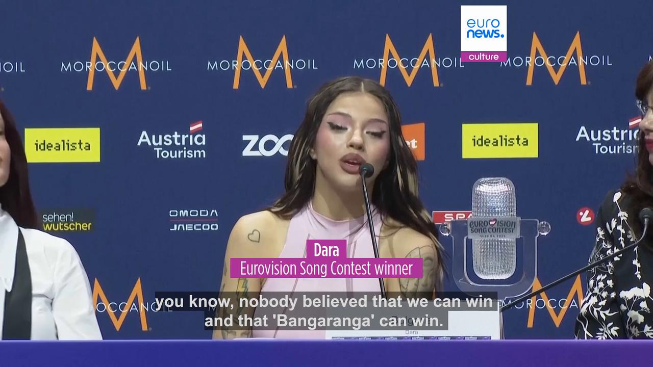 Video thumbnail for Eurovision 2026: Bulgaria wins as nail-biting final sees Israel finish second