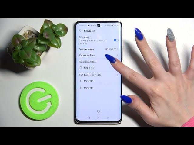 Video thumbnail for How to Connect Bluetooth Device to Honor 50 - Pair New Device