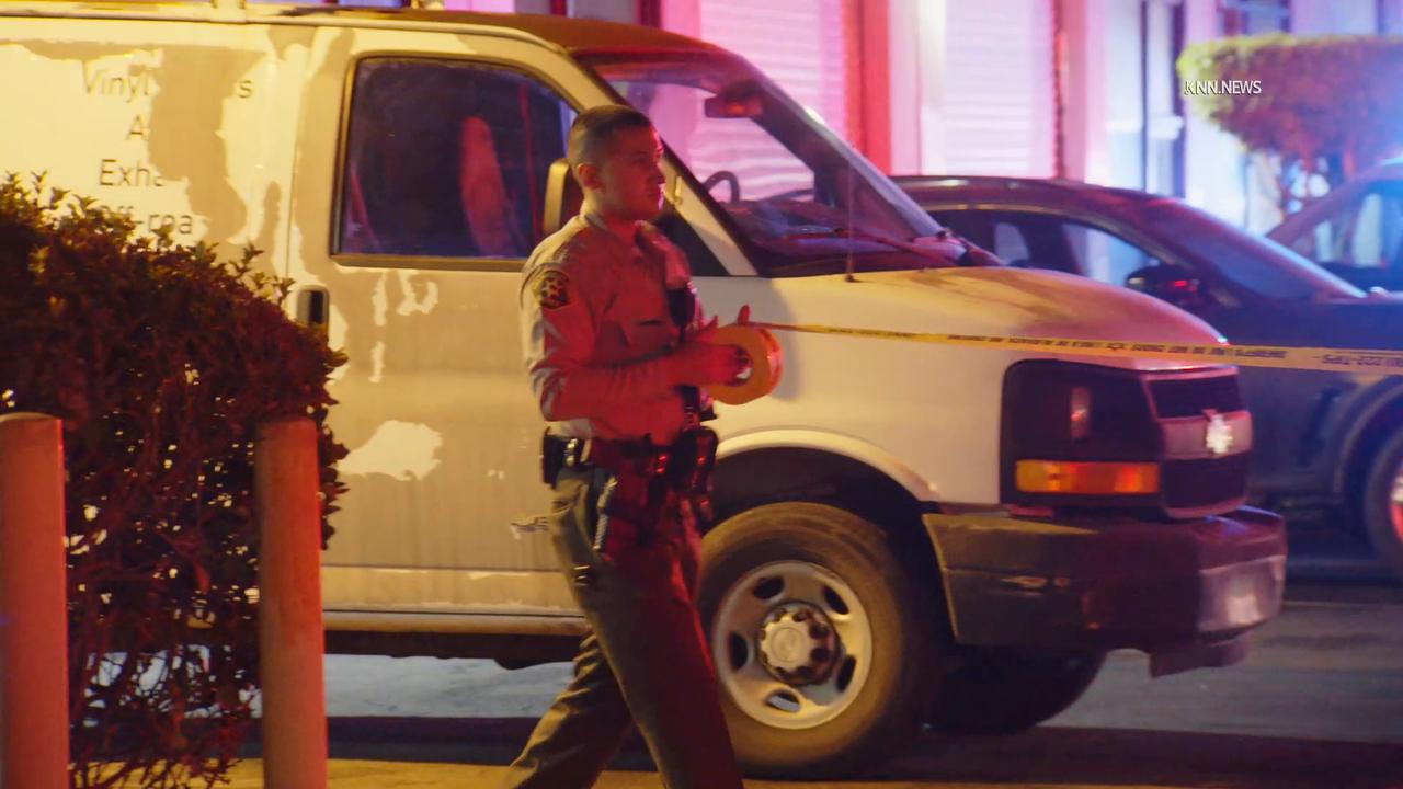 Video thumbnail for US, Los Angeles: La Puente Gunshot Victim Found in Business.