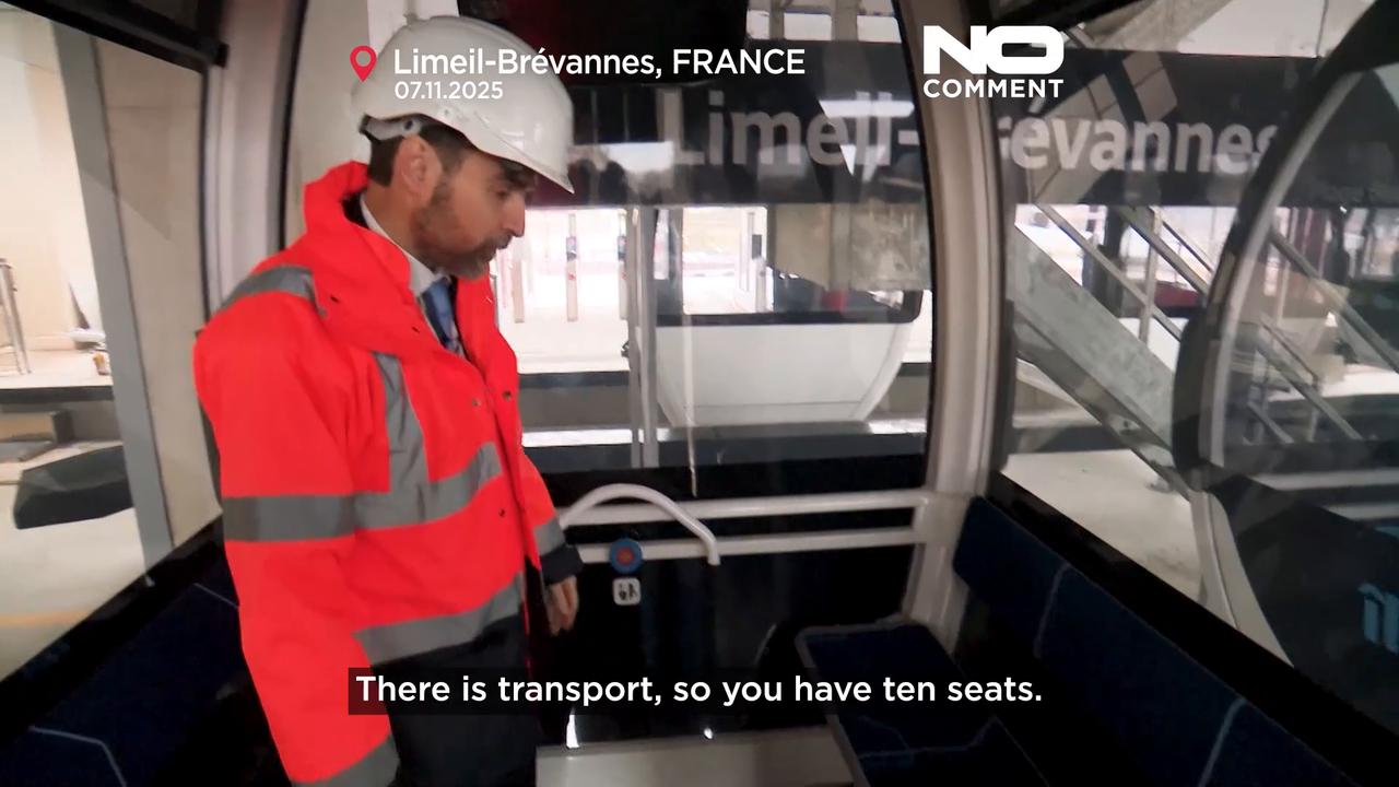 'Video thumbnail for France’s first urban cable car in the Paris region set to open'