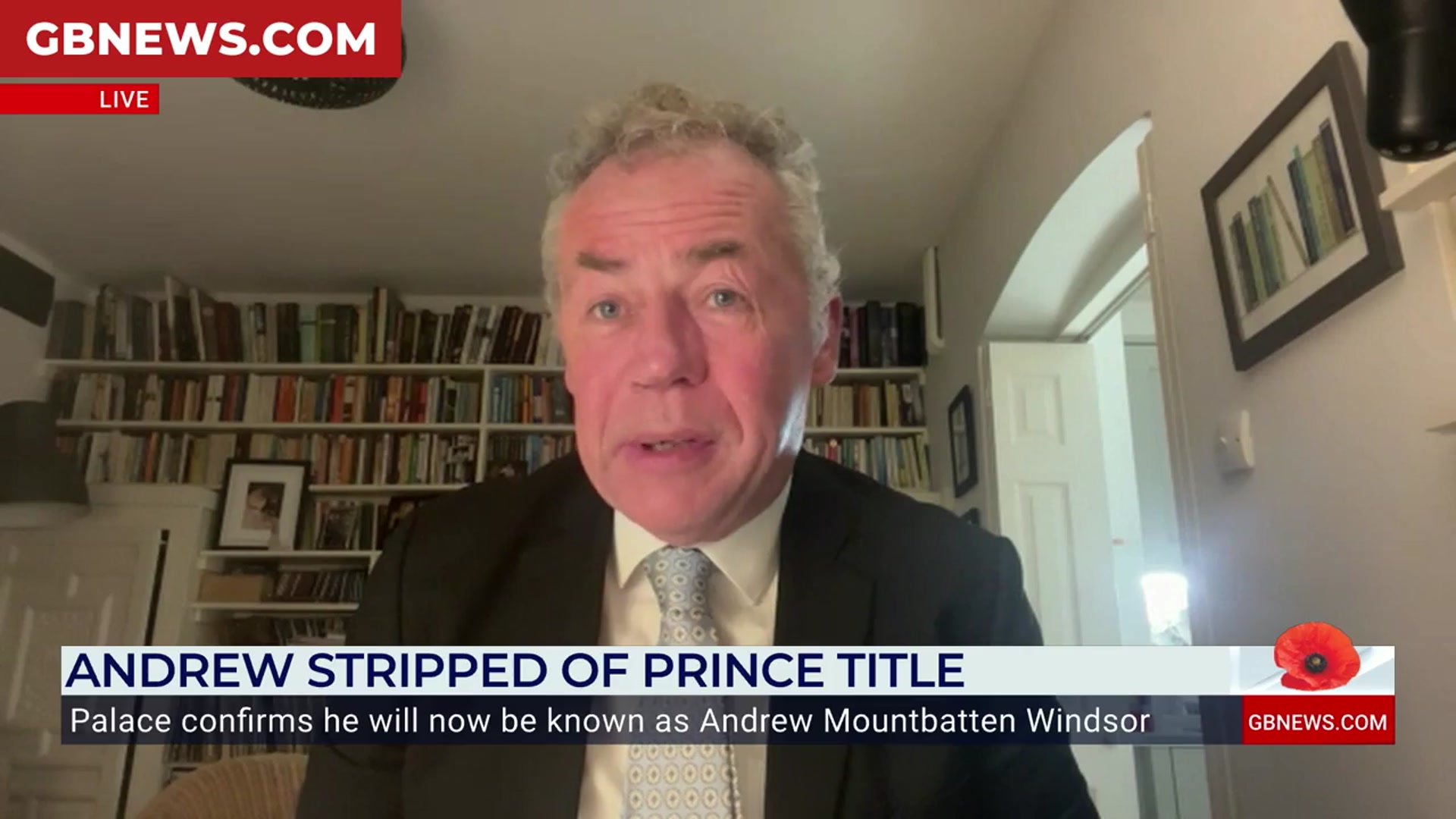'Video thumbnail for WATCH: King's decision to strip Andrew's titles went 'much further than I thought', royal expert says'