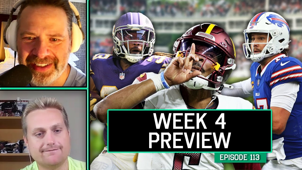 Video thumbnail for Week 4 NFL Preview