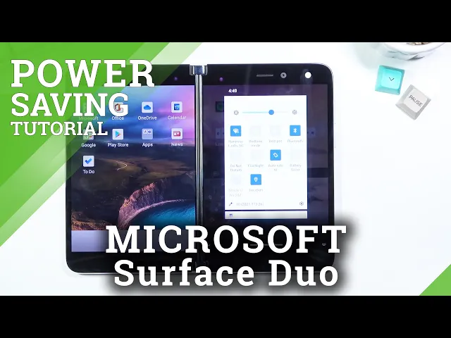Video thumbnail for How to Turn On Power Saving Mode on MICROSOFT Surface Duo - Enable Battery Saver
