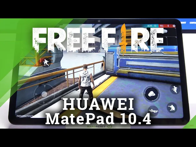 Video thumbnail for Huawei MatePad 10.4 - Game Test: Garema Free Fire