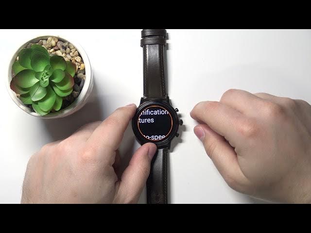 Video thumbnail for How to Enable Magnification Gestures in FOSSIL Carlyle GEN 5 – Allow Gestures