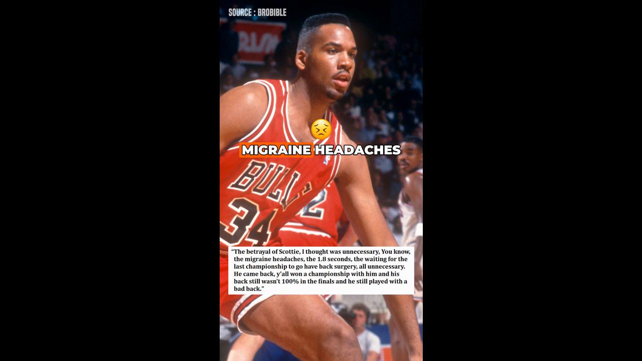 'Video thumbnail for Michael Jordan’s Ex-Teammates Slam The Last Dance Over Scottie Pippen’s Portrayal'