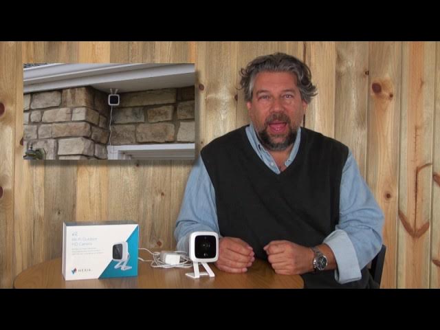 Video thumbnail for Nexia Outdoor HD WiFi Video Surveillance Camera - REVIEW