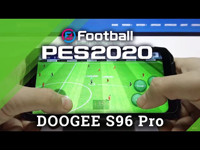 Video thumbnail for Pro Evolution Soccer gameplay on DOOGEE S96 Pro - Device Test