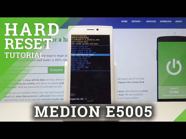 Video thumbnail for How to Bypass Screen Lock in MEDION E5005 - Hard Reset / Remove Password