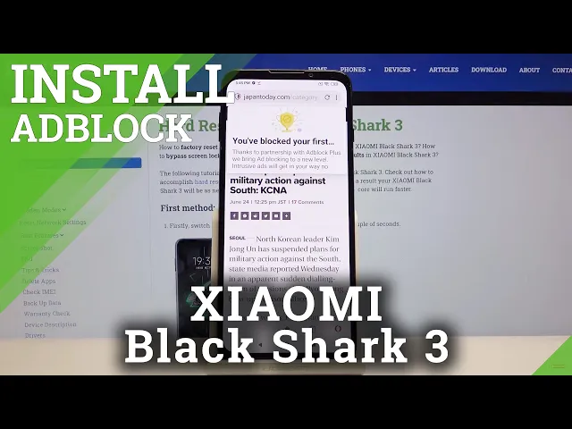 Video thumbnail for How to Install AdBlock in XIAOMI Black Shark 3 – Block All Adverts