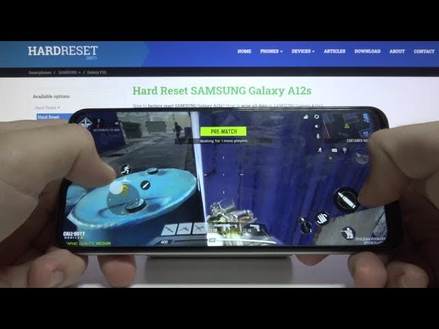 Video thumbnail for Call of Duty Gameplay on Samsung Galaxy A10s – Check Gaming Quality