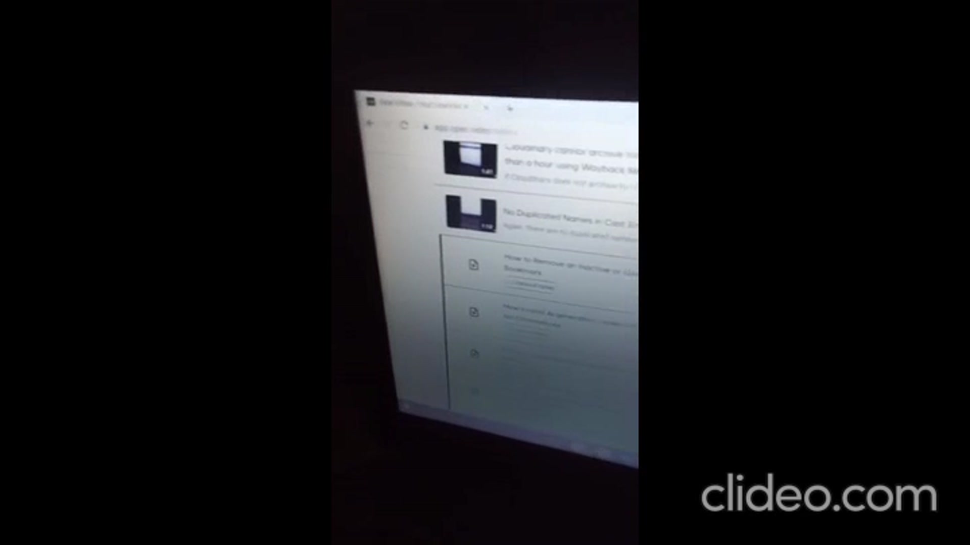 Video thumbnail for open.video deletes failed uploads using Chromebook