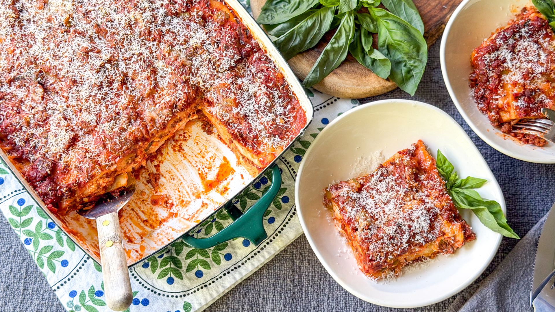 Video thumbnail for Cottage Cheese Lasagna Recipe