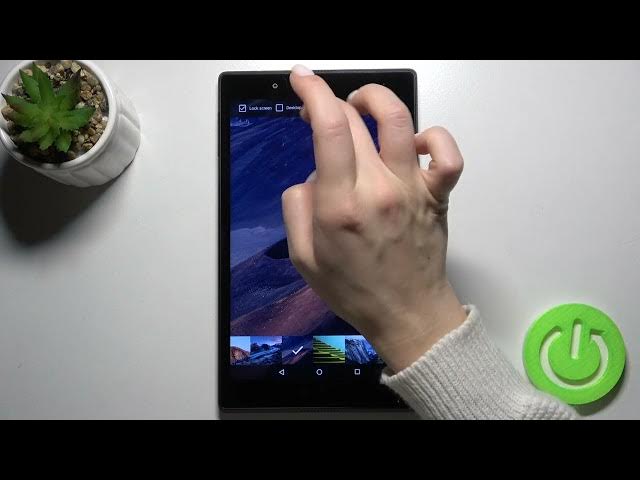 Video thumbnail for How to Change Lock Screen Wallpaper on Lenovo TAB 4 8 - Set Up Wallpaper