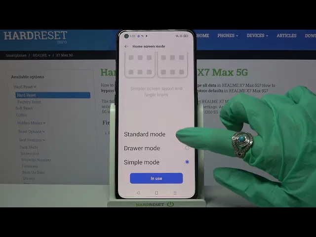 Video thumbnail for REALME X7 Max – Deactivate Easy Mode & Manage Simple Mode