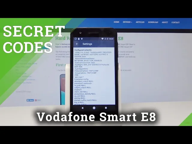 Video thumbnail for Secret Codes for Vodafone Smart E8 - Hidden Features